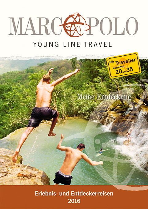 Katalog 2016: Marco Polo Young Line Travel Singlereisen, Gruppenreisen für Singles