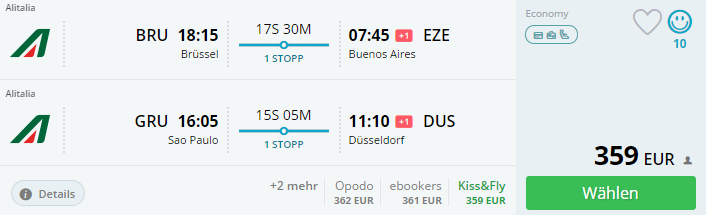 Südamerika-Tour : Brüssel - Buenos Aires - Sao Paolo - Düsseldorf, Gabelflüge, Singleurlaub, Singlereisen, Backpack