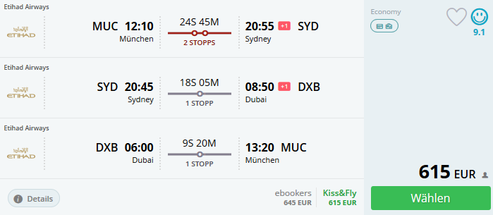 Sydney, Australien, Dubai, Flüge nach Australien, Etihad Airways, Singleurlaub, soloreise, solourlaub, alleine reisen
