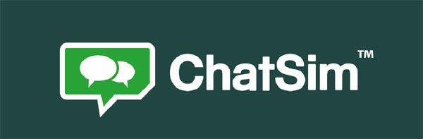 ChatSIM - Logo von ChatSim.com der Firma ZeroMobile