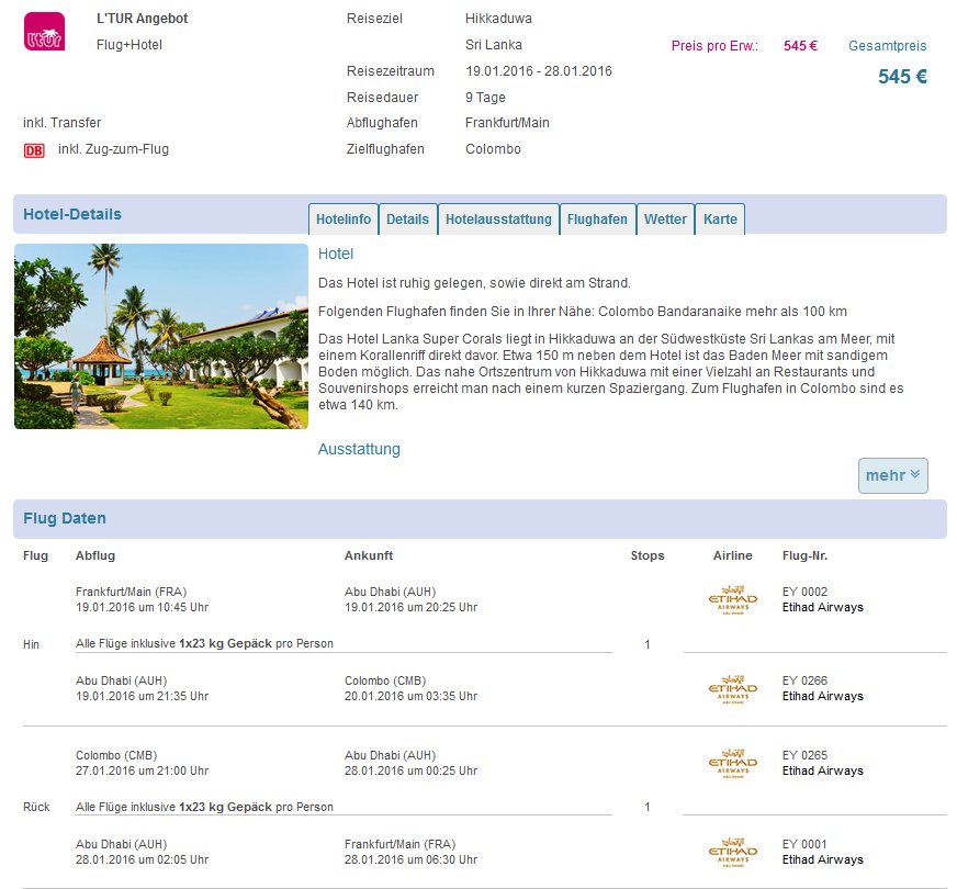 L Tur Last Minute Flug Und Hotel L Tur Last Minute Flug Und Hotel