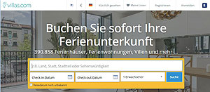 villas.com, booking.com, unterkünfte, air bnb, bed & breakfast, travel, solo, urlaub