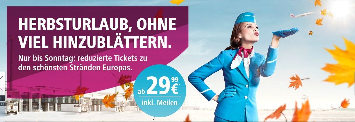 Singleurlaub, Eurowings, deals, angebote, flüge, reisen, Urlaub, Asien, Europa