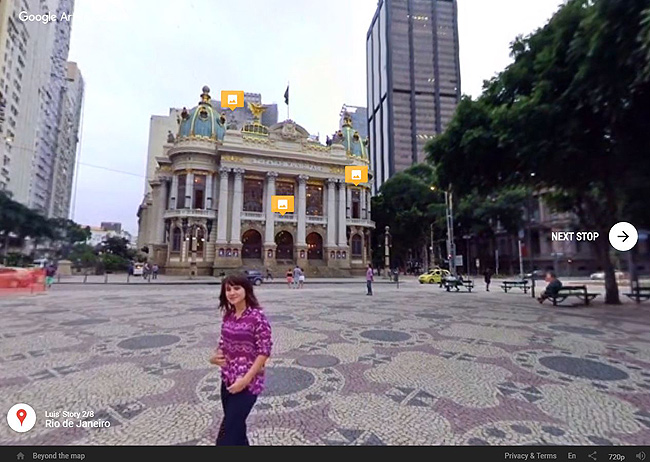 google ebyond the map, rio de janeiro, olympia, singleurlaub, reise