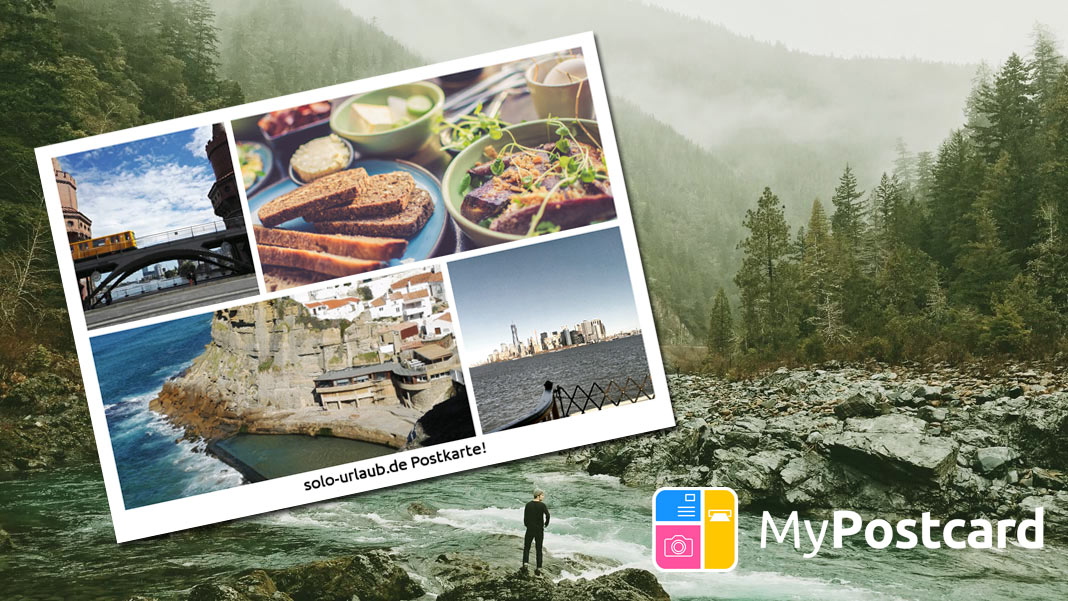 Mit Mypostcard Echte Postkarten Vom Smartphone Verschicken Solo Urlaub Reiseblog Mit Reisetipps