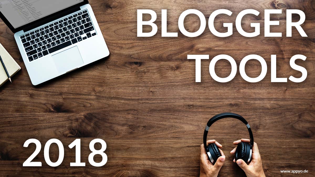 blogger tools 2018