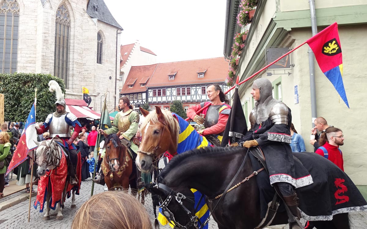 mittelalterstadtfest bad langensalza, thüringen, reisen, solo urlaub