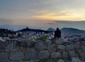 Blick vom Nebet Tepe über die Stadt Plovdiv Kulturhauptstadt 2019