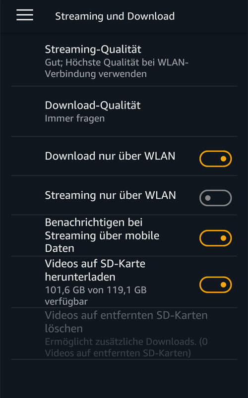 prime video download netflix app auf reisen