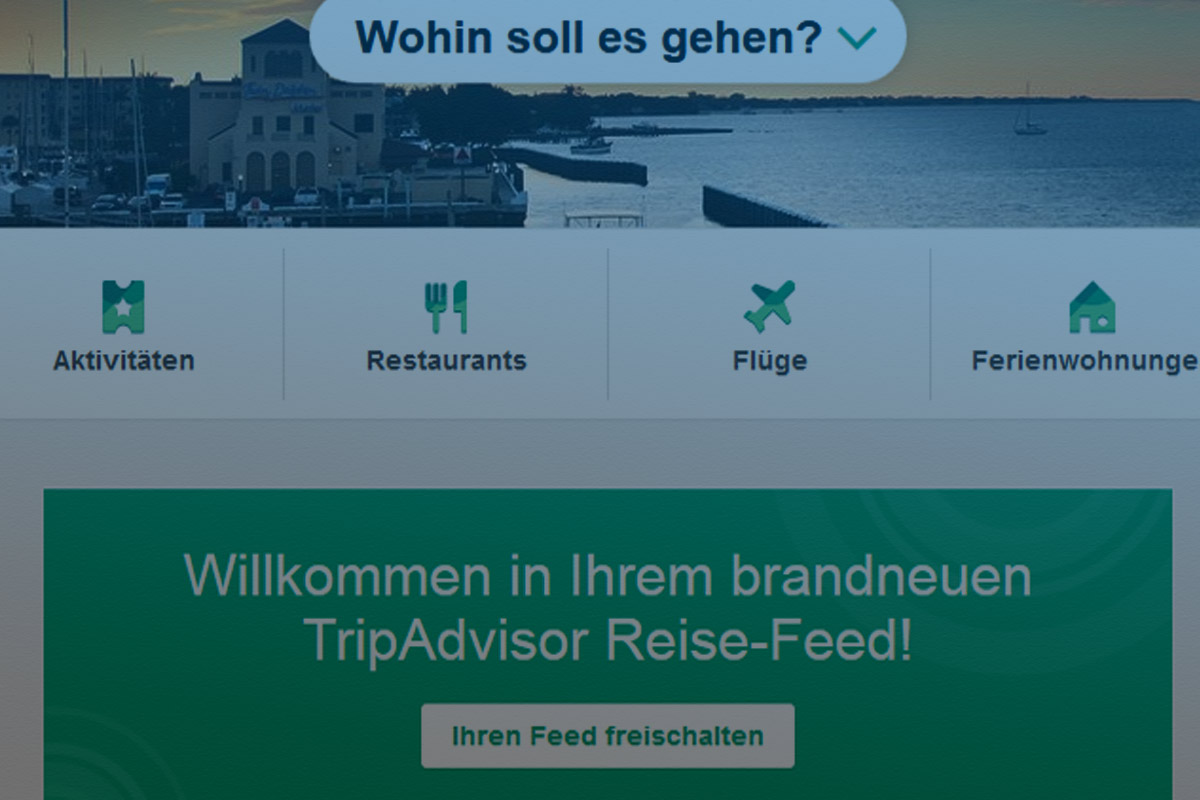 tripadvisor feed neu, für reise blogger