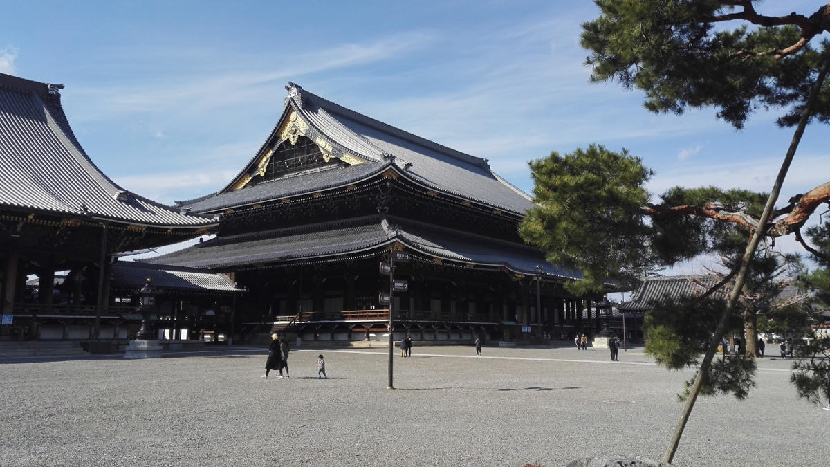 Die Hongan-Tempelanlage in Kyoto reisetipps japan
