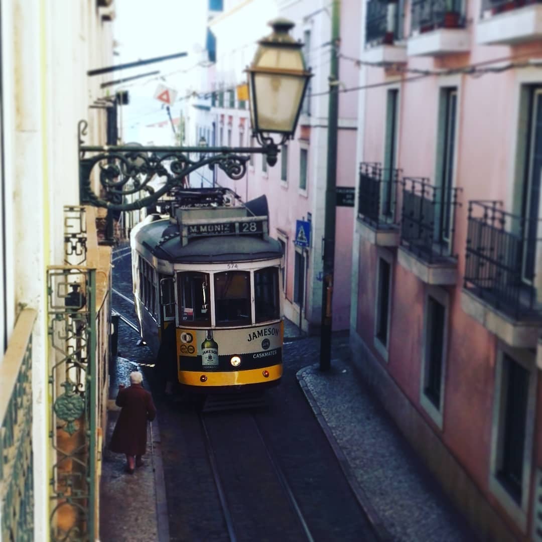 Lissabon Straßenbahn Electrico 28